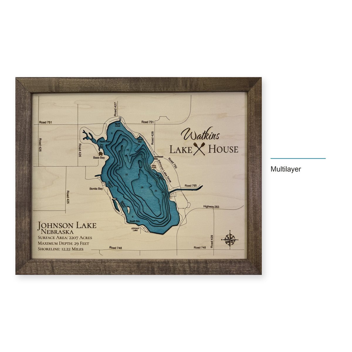 Johnson Watkins wood map — multilayer, layer option shown
