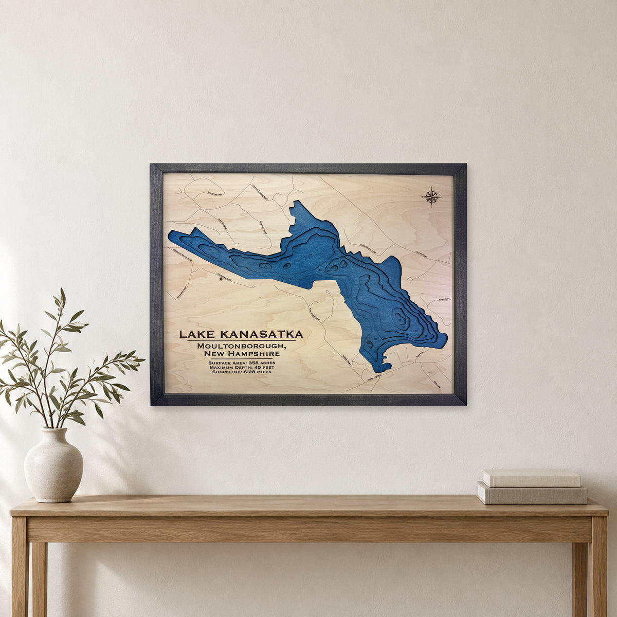Kanasatka Charcoal wood map — multilayer, staged room mockup