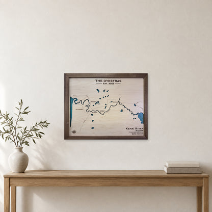 Kenai Dykstra wood map — single layer, staged room mockup