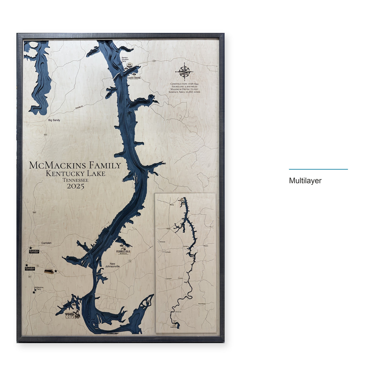 Kentucky Mcmackins wood map — multilayer, layer option shown