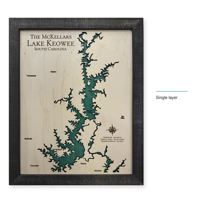 Keowee Mckellars wood map — single layer, layer option shown