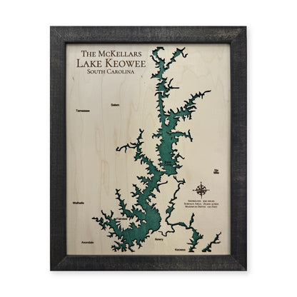 Keowee Mckellars wood map — single layer, white background
