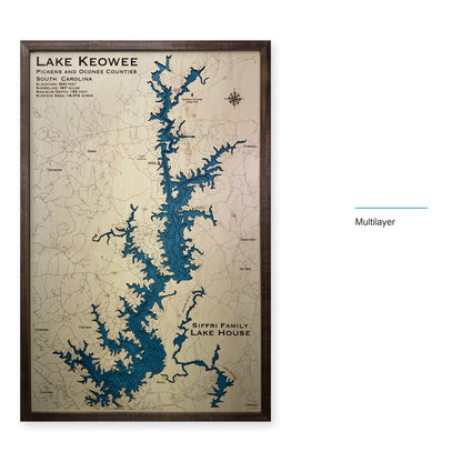Keowee Siffri wood map — multilayer, layer option shown