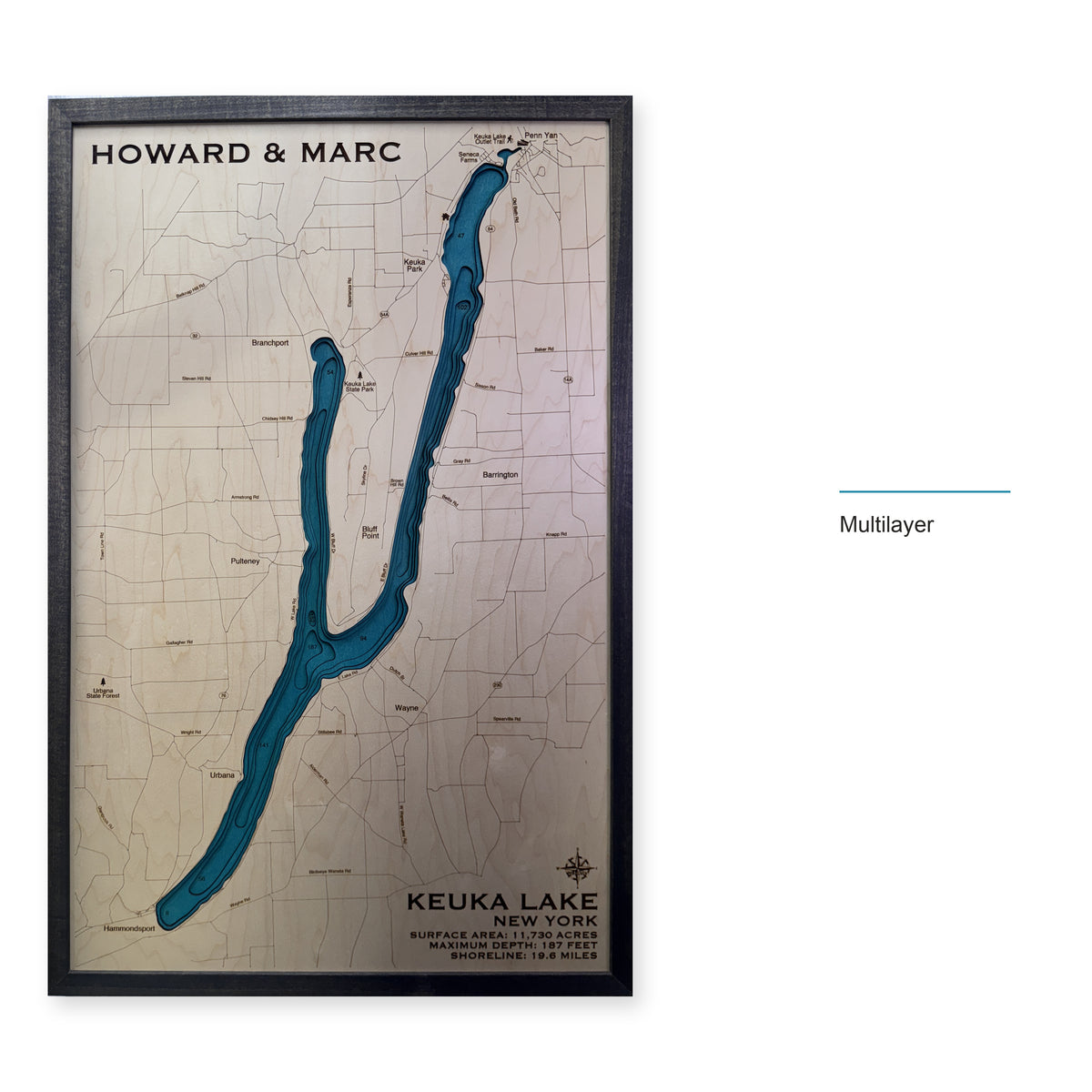 Keuka Howard Marc wood map — multilayer, layer option shown