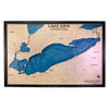Large multilayer Lake Erie map.
