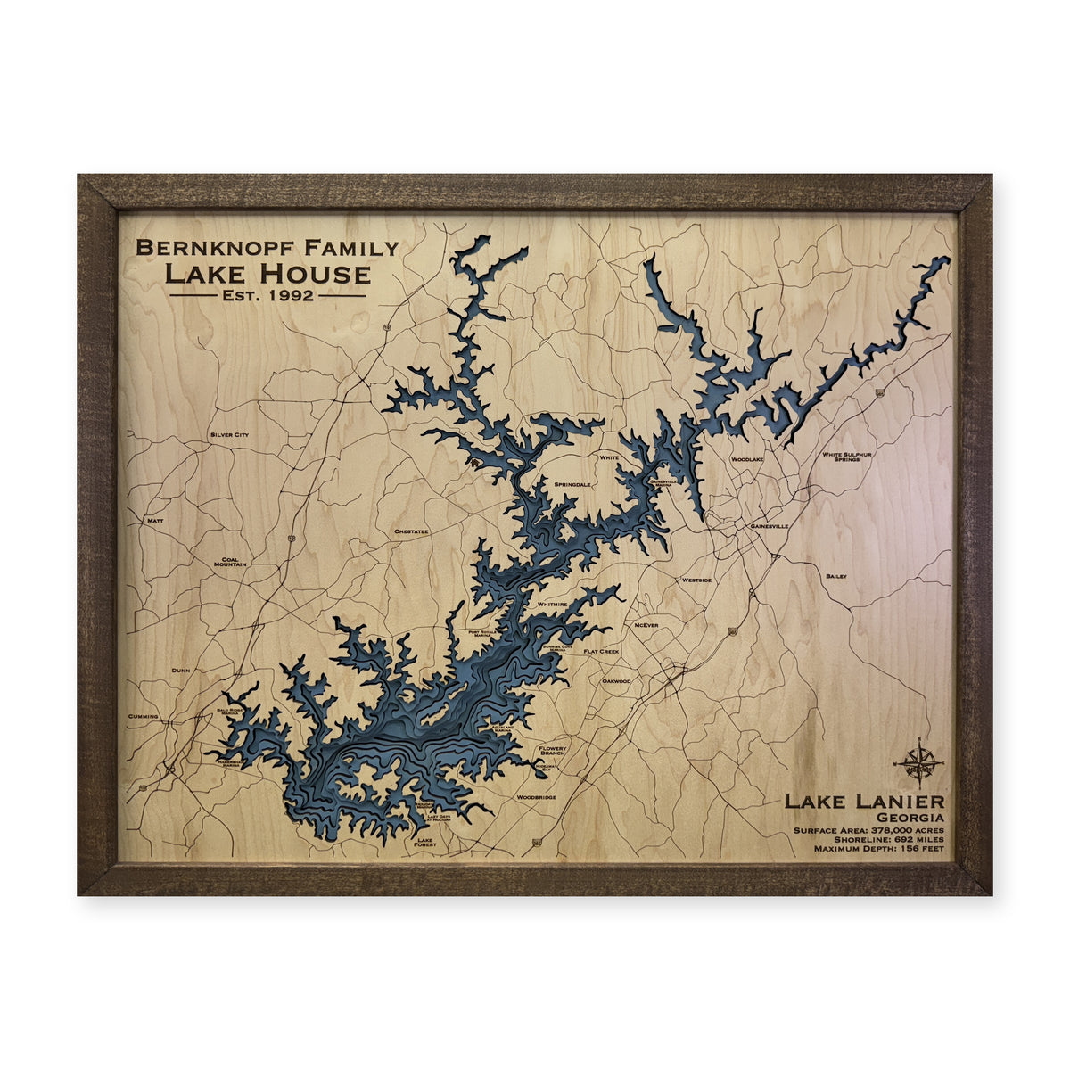 Lanier Bernknopf wood map — multilayer, white background
