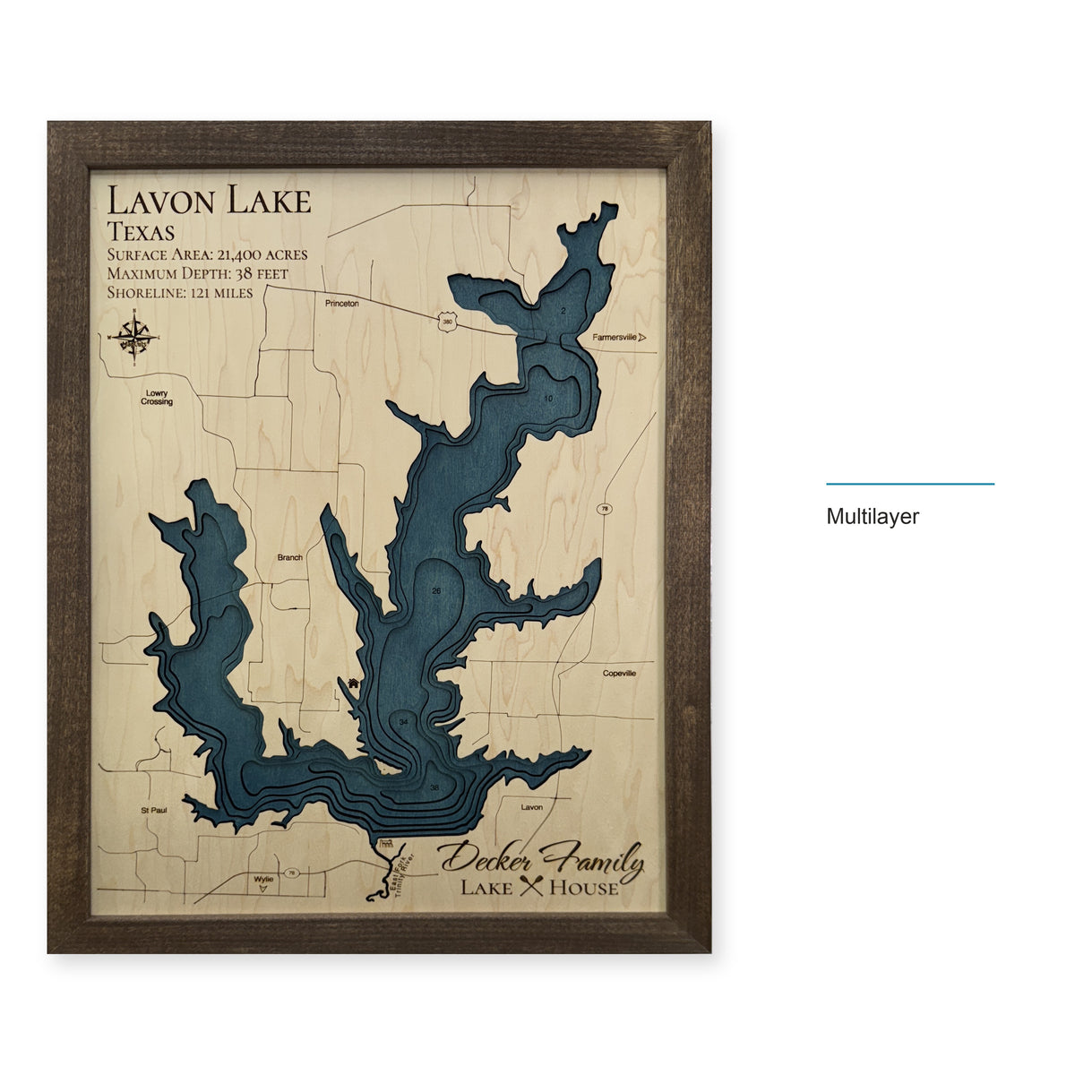 Lavon Decke wood map — multilayer, layer option shown