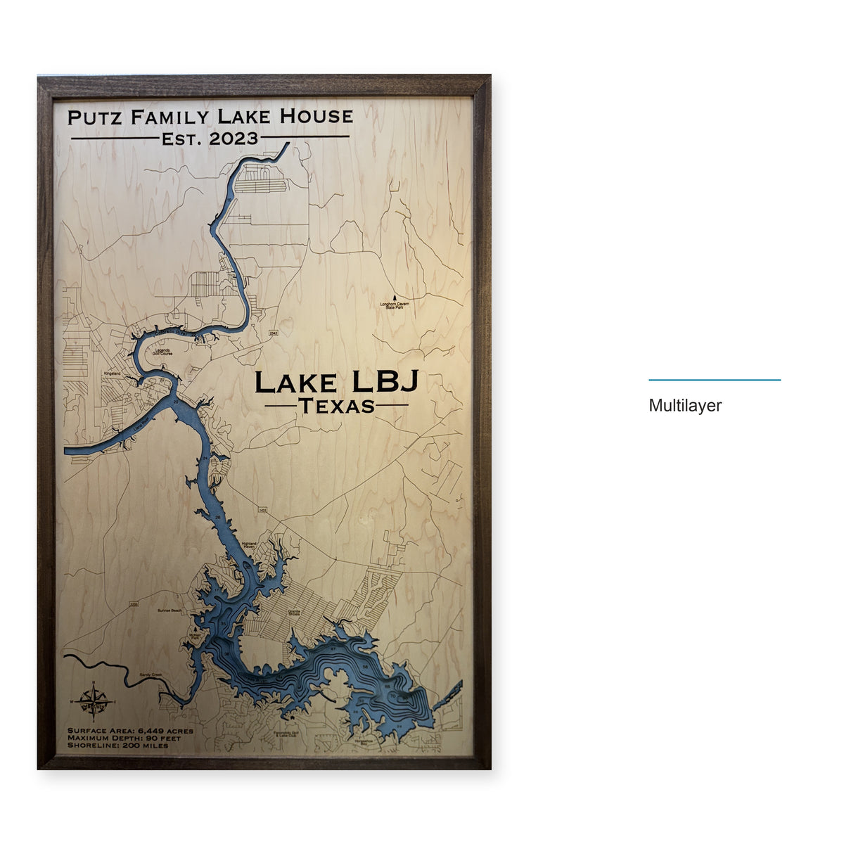 Lbj Putz wood map — multilayer, layer option shown
