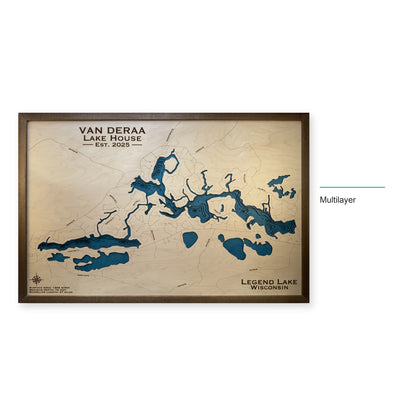 Legend Lake Van Deraa wood map — multilayer, layer option shown