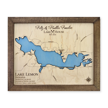 Lemon Mielke wood map — single layer, white background