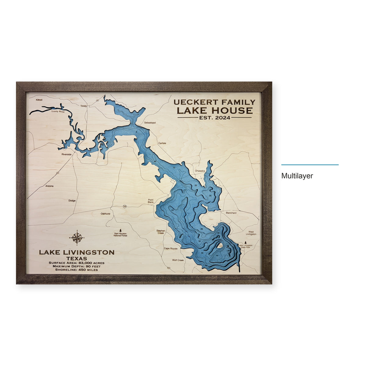 Livingston Ueckert wood map — multilayer, layer option shown