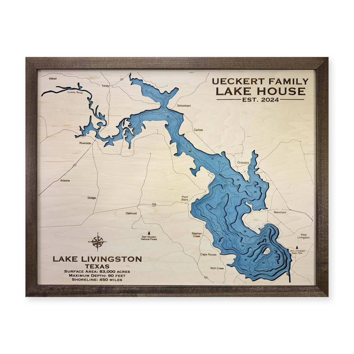 Livingston Ueckert wood map — multilayer, white background
