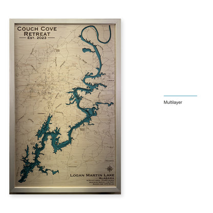 Logan Martin Couch wood map — multilayer, layer option shown