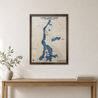 Long Lost Neisen wood map — multilayer, staged room mockup