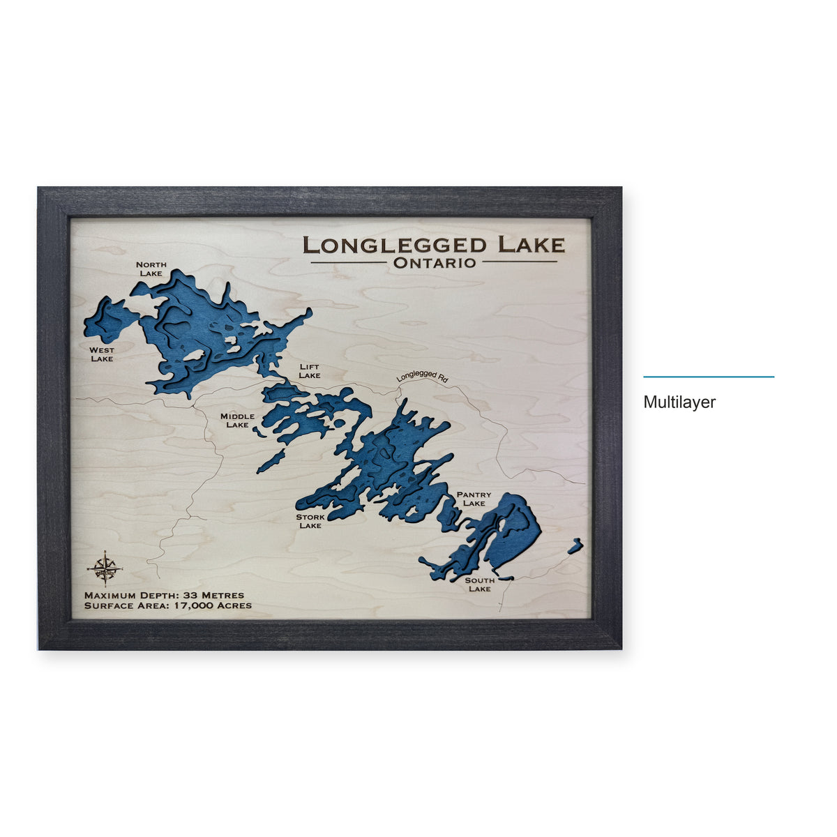Longlegged Augustin wood map — multilayer, layer option shown