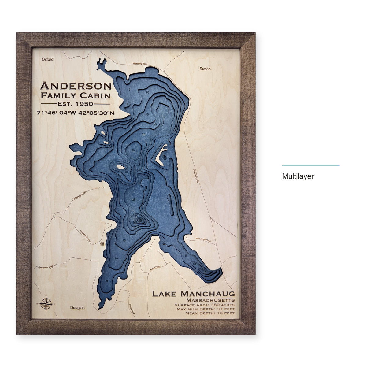 Manchaug Anderson wood map — multilayer, layer option shown