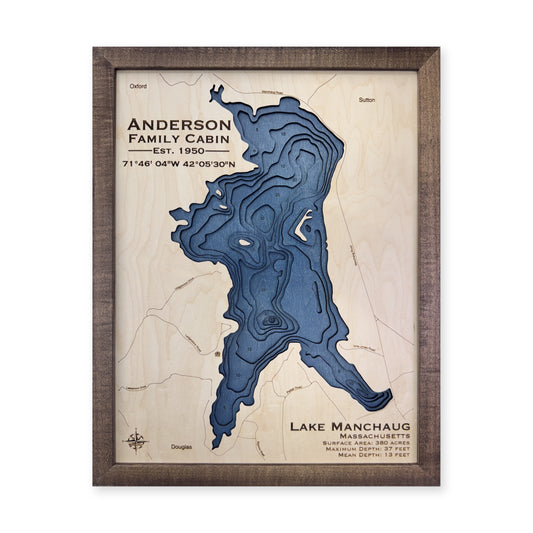 Manchaug Anderson wood map — multilayer, white background