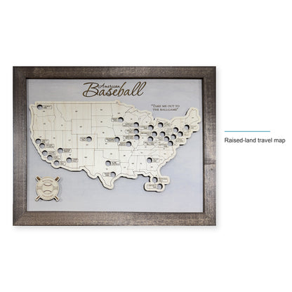 Professional Baseball Stadium Travel Map Montsma — style-labeled photo [MC20261006 q0364 f75bada9a5bd]