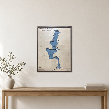 Lake Milton, Ohio Wood Map — room mockup [MC20261006 q0638 4f7e32ccef4c]