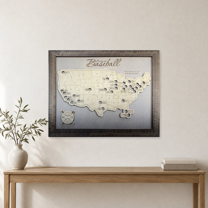 Professional Baseball Stadium Travel Map — room mockup [MC20261006 q0684 97d788b41360]