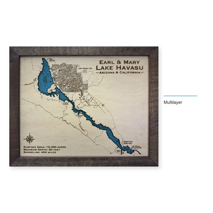 Lake Havasu Wood Map — style-labeled photo [MC20261006 q0801 bbcf6a4445aa]