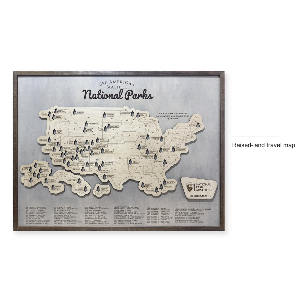 National Park Travel Map — style-labeled photo [MC20261006 q0816 46ef6fbf6bb5]