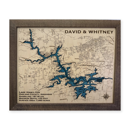 Lake Hamilton David and Whitney Wood Map — Multilayer main photo [MC20261006 q0871 dd7d20768791]