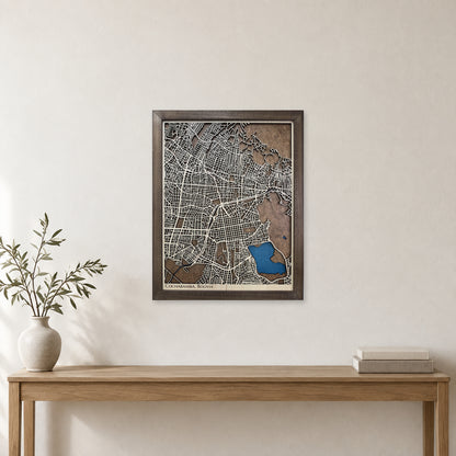 Cochabamba, Bolivia Wood City Map — room mockup [MC20261006 q1134 5d3a5e98188d]