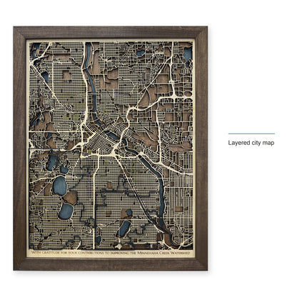 Minnehaha Creek Watershed District Wood Map — style-labeled photo [MC20261006 q1216 d99c168c0849]