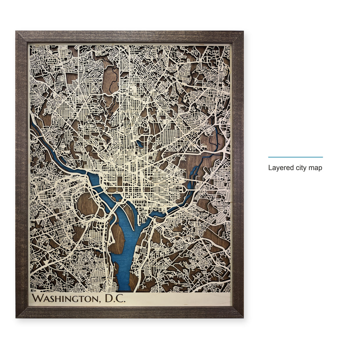 Washington, D.C. Wood City Map — style-labeled photo [MC20261006 q1432 5ba3e0b0a34b]