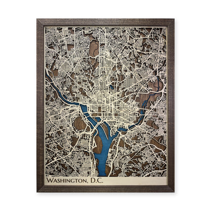 Washington, D.C. Wood City Map — plain-background photo [MC20261006 q1432 eb2acb2e5a8d]