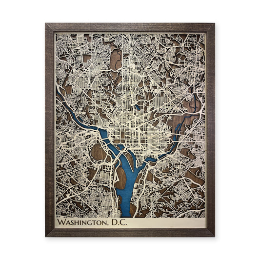Washington, D.C. Wood City Map — plain-background photo [MC20261006 q1432 eb2acb2e5a8d]