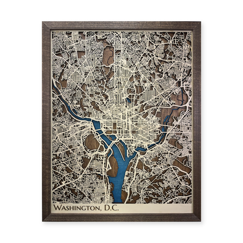 Washington, D.C. Wood City Map — plain-background photo [MC20261006 q1432 eb2acb2e5a8d]