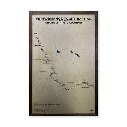 Arkansas River, Colorado Topographic Wood Map — plain-background photo [MC20261006 q1554 d733cfa82896]