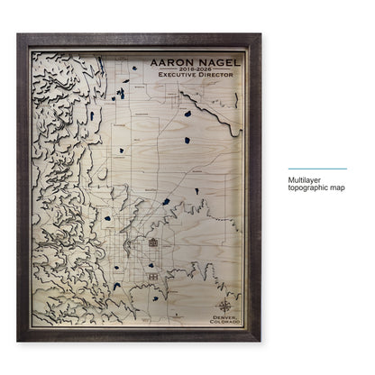 Denver, Colorado Topographic Wood Map — style-labeled photo [MC20261006 q1787 ddeba70a1eec]