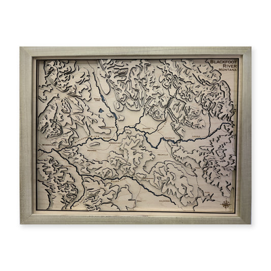 Blackfoot River, Montana Topographic Wood Map — plain-background photo [MC20261006 q1915 a2a4bfac32e9]
