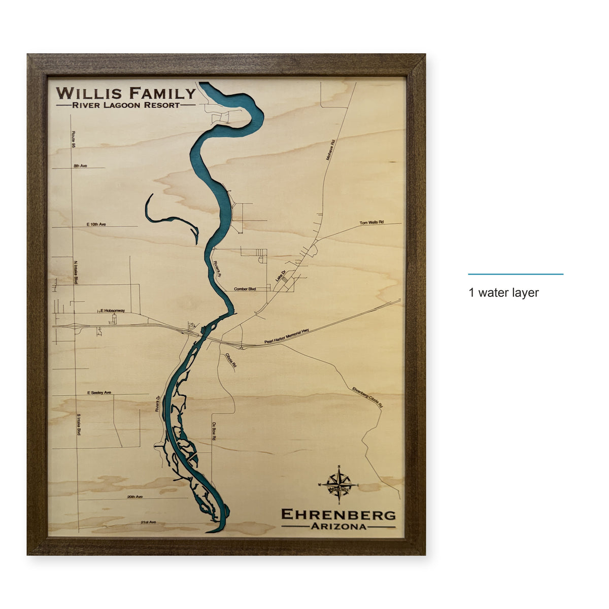 Ehrenberg, Arizona Wood Map — style-labeled photo [MC20261006 q2489 7a14dfbe4351]