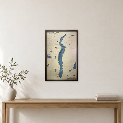 Silver Lake, Washington Wood Map — room mockup [MC20261006 q2632 2b0554aab259]