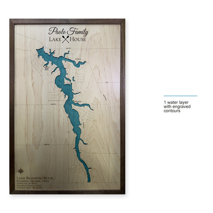 Lake Roaming Rock Ohio Paolo Family Engraved Water Wood Map — style-labeled photo [MC20261006 q2775 25d0eb81c130]