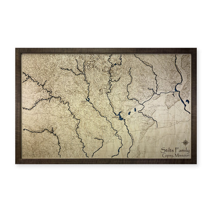 Gipsy, Missouri Topographic Wood Map — plain-background photo [MC20261006 q3531 508a84be6d60]