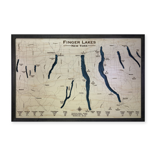 Finger Lakes Wood Map — plain-background photo [MC20261006 q3564 c0f8ba5e857f]