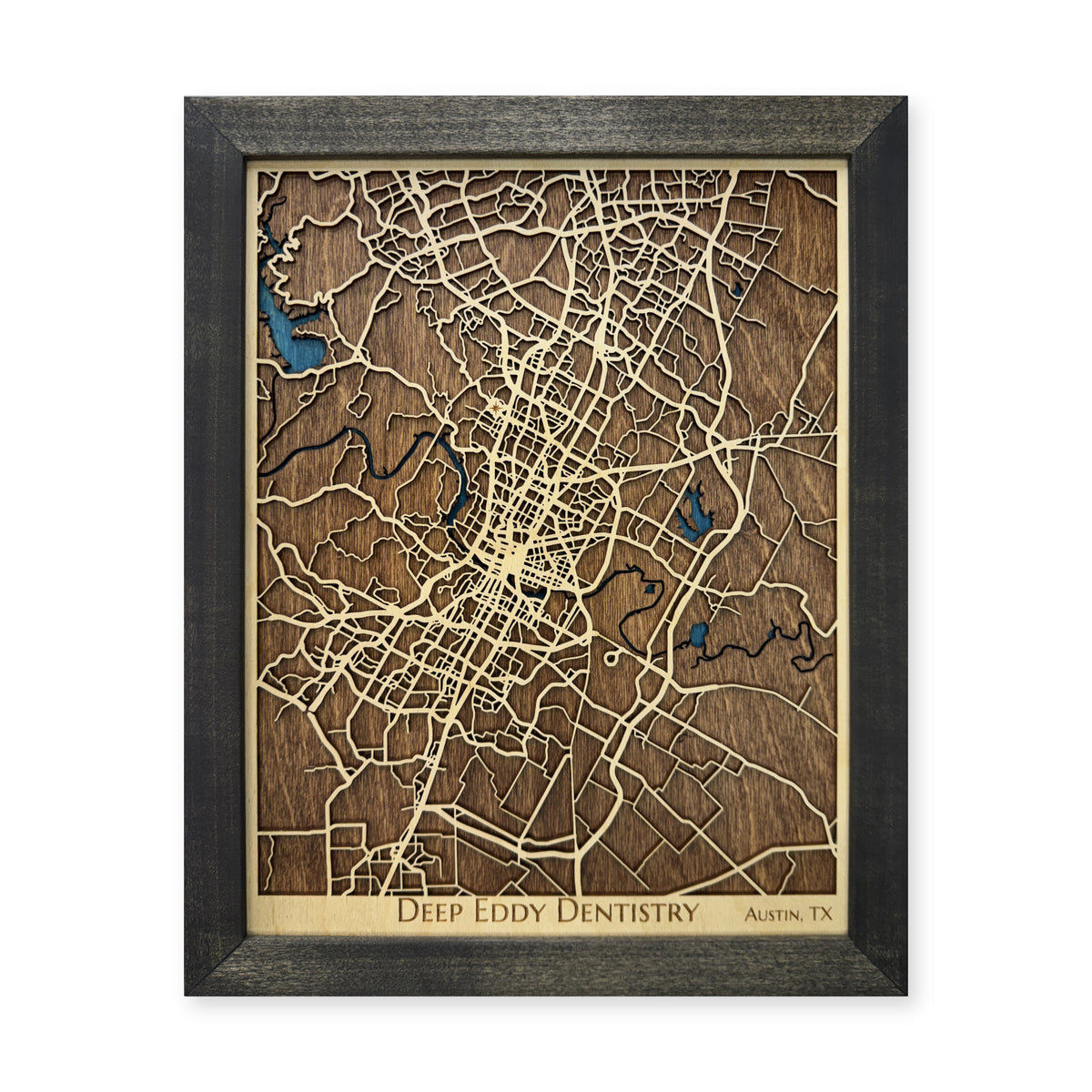 Austin, Texas Wood City Map — plain-background photo [MC20261006 q3635 0c2ab81a87b0]