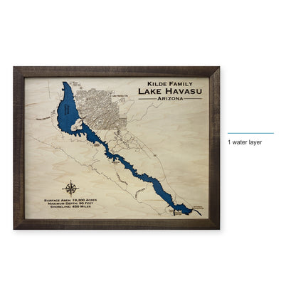 Lake Havasu Kilde Family Wood Map — style-labeled photo [MC20261006 q3686 332d435a6ce3]