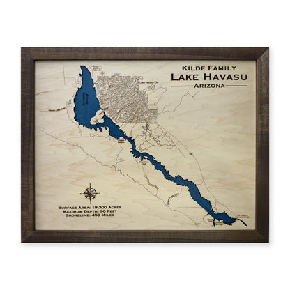 Lake Havasu Kilde Family Wood Map — 1 water layer main photo [MC20261006 q3686 1e06f600b71d]