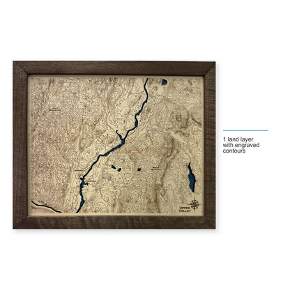 Upper Valley, New Hampshire and Vermont Topographic Wood Map — style-labeled photo [MC20261006 q3794 ee40fc8d1263]