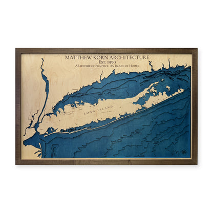 Long Island Sound Matthew Korn Architecture Multilayer Wood Map — Multilayer main photo [MC20261006 q4016 d8a82a7269c7]