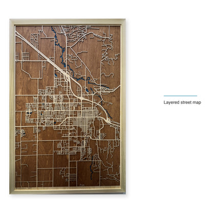 Bozeman, Montana Wood City Map — style-labeled photo [MC20261006 q4177 172ff1bb4616]