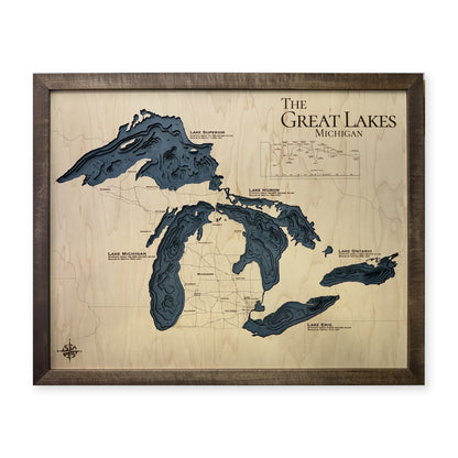 Great Lakes Wood Map — Multilayer water main photo [MC20261006 q4224 c755cdbe7096]