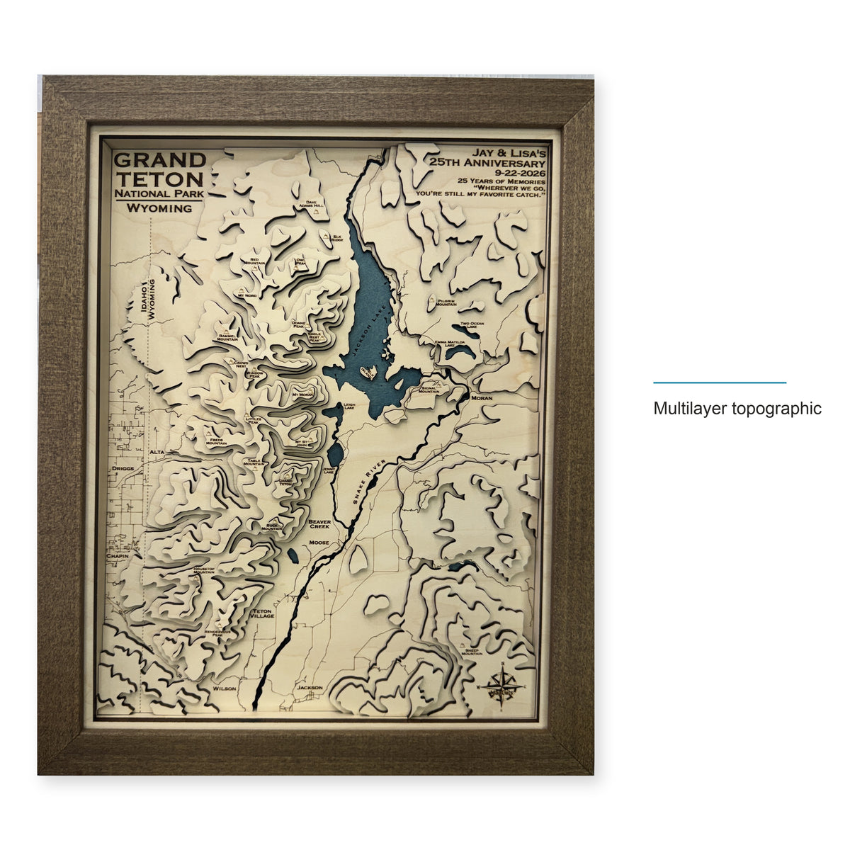 Grand Teton National Park, Wyoming Topographic Wood Map — style-labeled photo [MC20261006 q4256 955100a3603d]