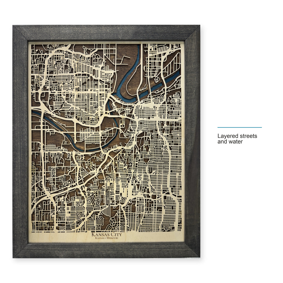 Kansas City, Kansas and Missouri Wood City Map — style-labeled photo [MC20261006 q4330 ee462735ad2d]